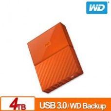 WD My Passport 4TB(橘) 2.5吋行動硬碟(WESN)